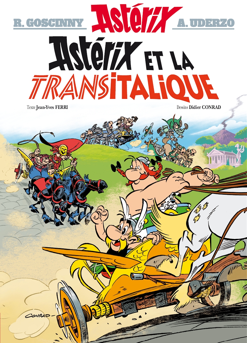 Obelix Et La Transitalique La Loutre Masquee